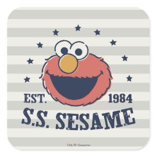 Elmo 1984 square sticker