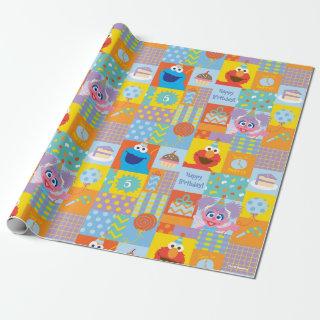 Elmo, Abby, and Cookie Monster Birthday Pattern