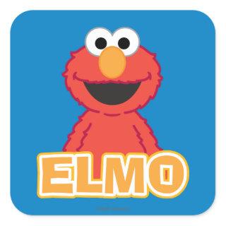 Elmo Classic Style Square Sticker