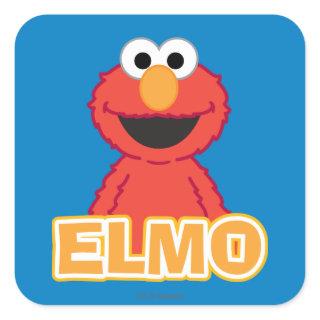 Elmo Classic Style Square Sticker