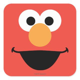 Elmo Face Art Square Sticker