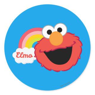Elmo Girl Classic Round Sticker
