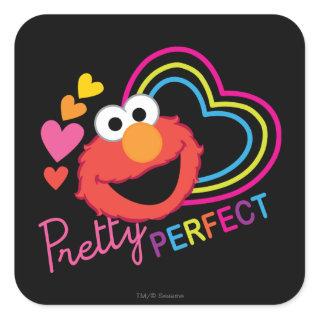 Elmo Pretty Perfect Square Sticker