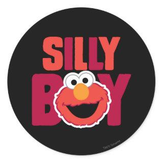 Elmo Silly Classic Round Sticker