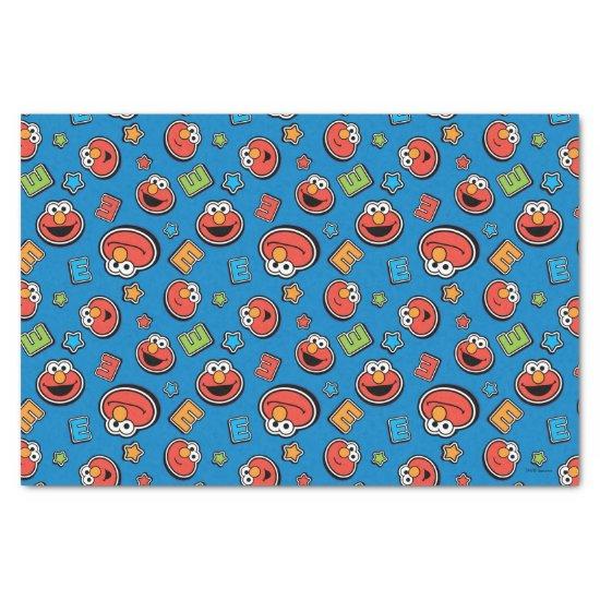 Elmo Sticker Pattern Tissue Paper