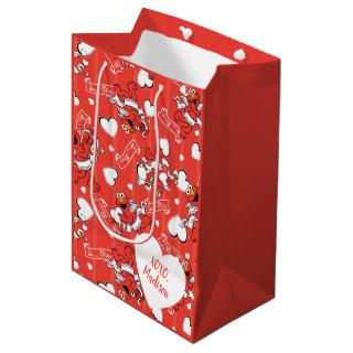 Elmo Valentine's Cupid Medium Gift Bag