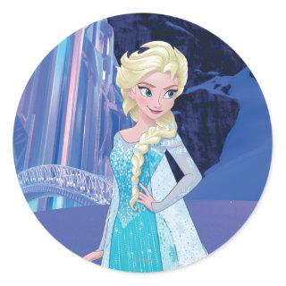 Elsa | Eternal Winter Classic Round Sticker