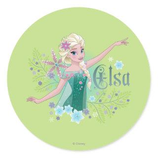 Elsa | Giving from the Heart Classic Round Sticker