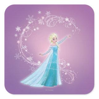 Elsa | Love Thaws, Love Glows Square Sticker
