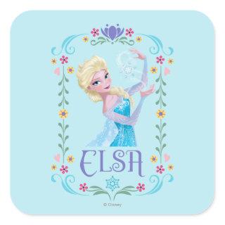 Elsa | My Powers are Strong Square Sticker