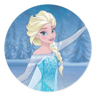 Elsa | Winter Magic Classic Round Sticker