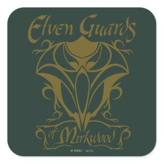 Elven Guards of Mirkwood Name Square Sticker