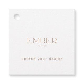 Ember Papier 2x2 Gift Tag Upload Your Design