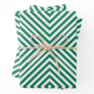 Emerald Diamond Chevron  Sheets