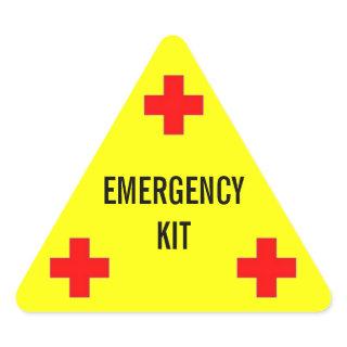 Emergency Kit Label