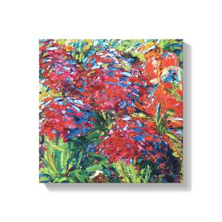 Emil Nolde Red Flowers Expressionism Fine Art Canvas Print
