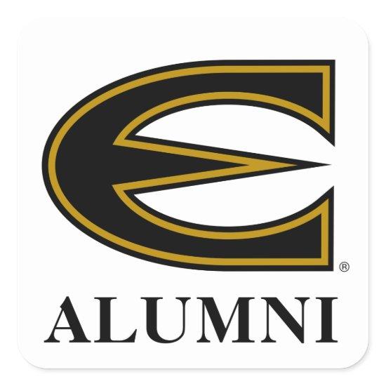 Emporia State Alumni Square Sticker