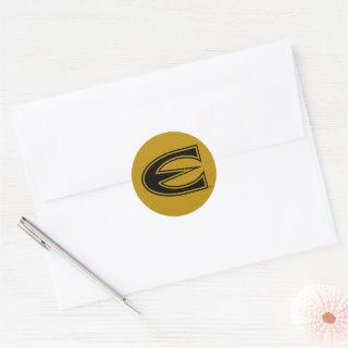 Emporia State University Logo Classic Round Sticker