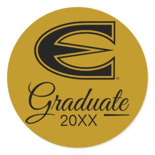 Emporia State University Logo Classic Round Sticker