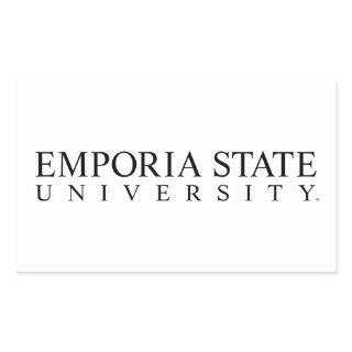 Emporia State University Rectangular Sticker