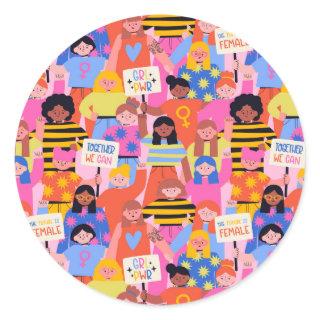 Empowered Women Sticker