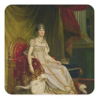 Empress Josephine  1808 Square Sticker
