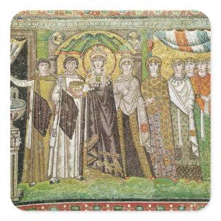Empress Theodora Square Sticker