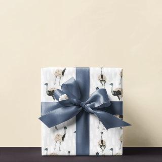 Emus Bird Lovers Patterned