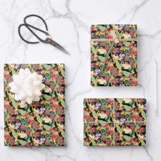 Encanto Colorful Floral Pattern  Sheets