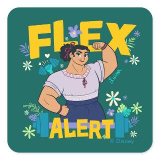 Encanto | Luisa - Flex Alert Square Sticker