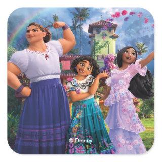 Encanto | Luisa, Mirabel, & Isabela Square Sticker