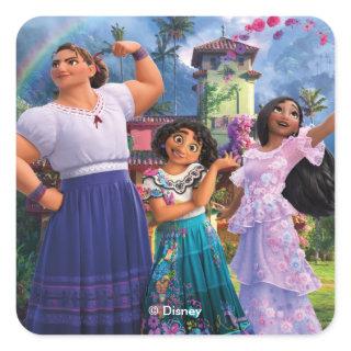 Encanto | Luisa, Mirabel, & Isabela Square Sticker