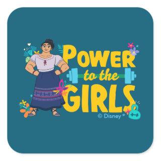 Encanto | Luisa - Power to the Girls Square Sticker