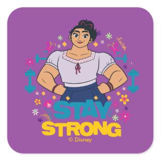 Encanto | Luisa - Stay Strong Square Sticker