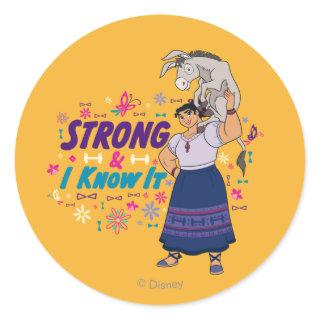 Encanto | Luisa - Strong & I Know It Classic Round Sticker