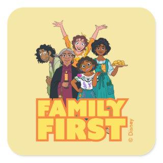 Encanto | Madrigal Family - Family First Square Sticker