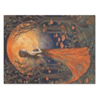 Enchanted Autumn Fairy Decoupage Paper