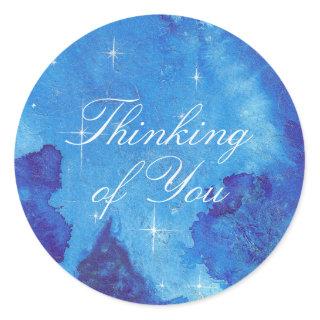 Enchanted Evening 'Thinking of You' Classic Round Sticker