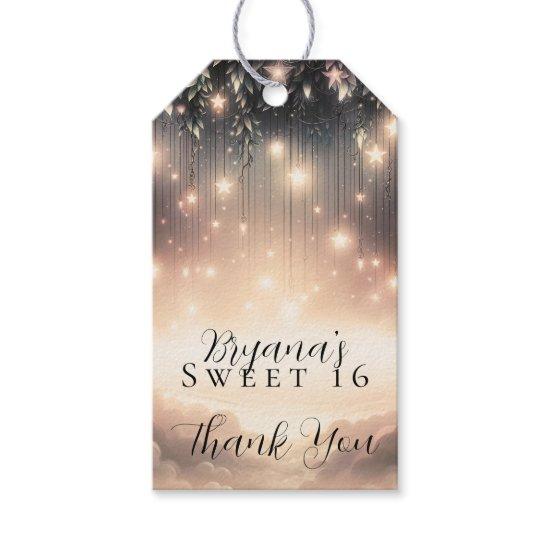 Enchanted Sky Tree Glow  Stars & Clouds  Gift Tags