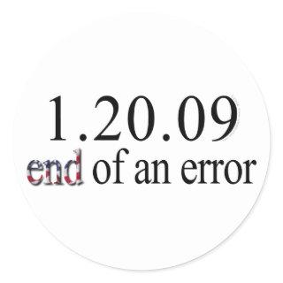End of an Error - Stickers