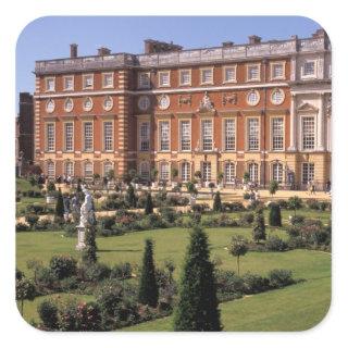 England, Surrey, Hampton Court Palace. Square Sticker