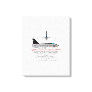 English Electric Lightning Interceptor- Canvas Pri