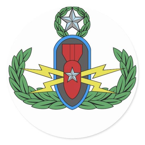 EOD Master Badge Stickers