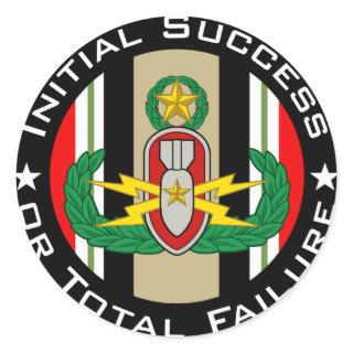 EOD Master in color OIF ISoTF Classic Round Sticker