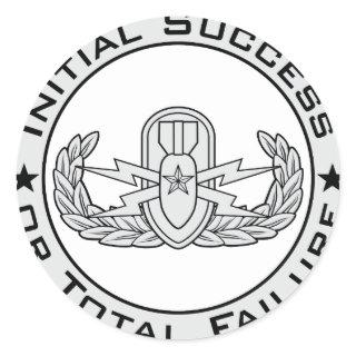 EOD Senior ISoTF Classic Round Sticker