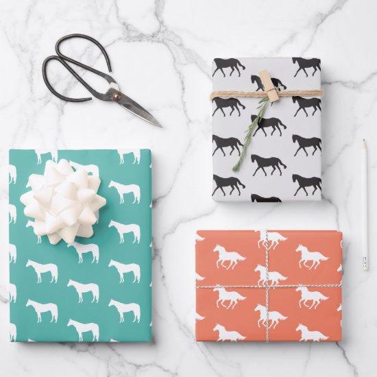 Equine Horse Custom Color  Sheets