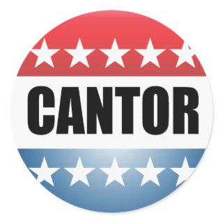 ERIC CANTOR CLASSIC ROUND STICKER