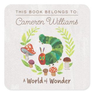 Eric Carle | A World of Wonder Square Sticker