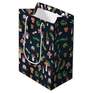 Eric Carle | Bugs and Mushrooms Pattern Medium Gift Bag