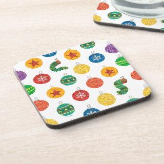 Eric Carle | Caterpillar Christmas Pattern Beverage Coaster